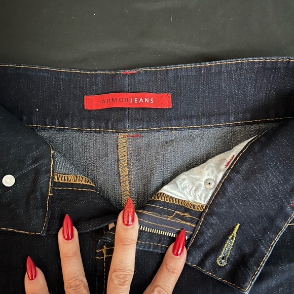 Armor Jeans denim mini skirt - Picture 2 of 4